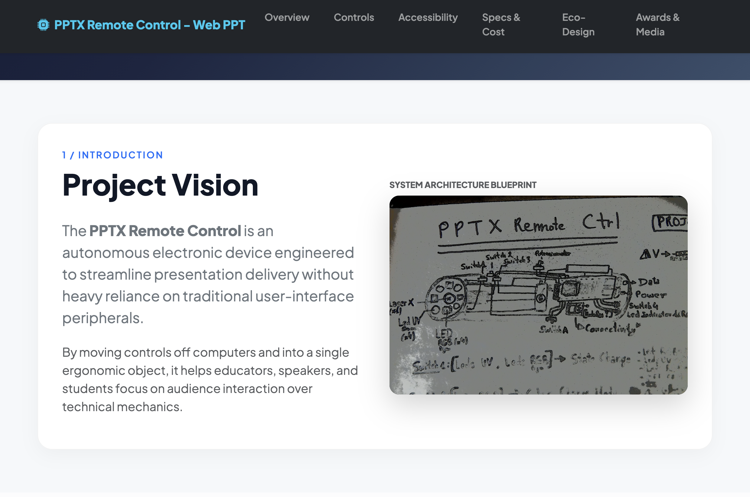 PPTX Remote Control Preview
